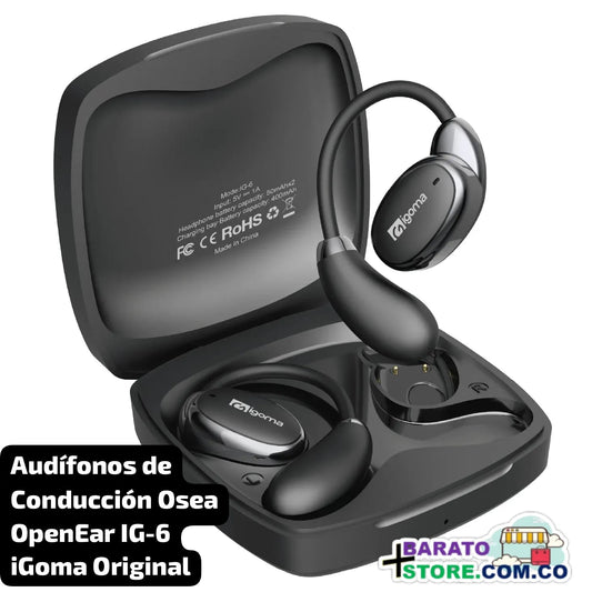 Audífonos de Conducción Osea OpenEar IG-6 marca iGoma Original.