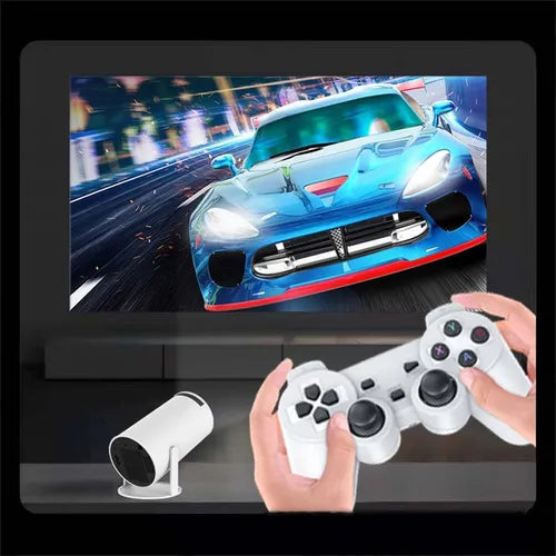 Proyector X10 Plus - Consola De Juegos Retro Con Proyector,