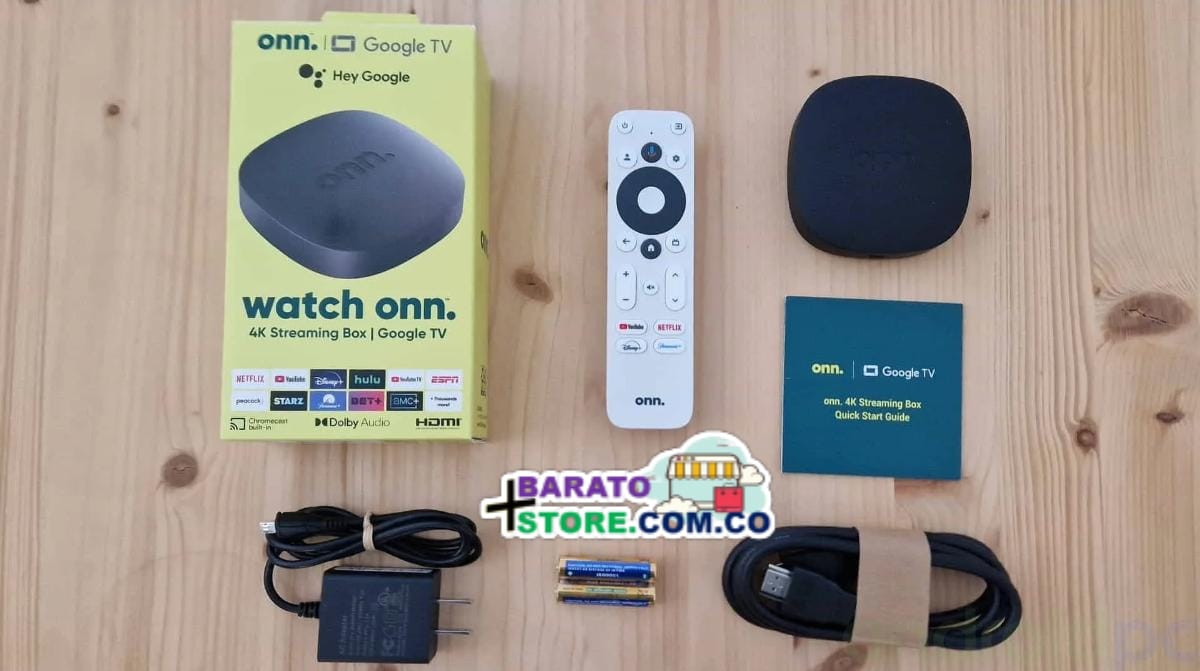 Watch ONN Google TV 4K UHD Programado.