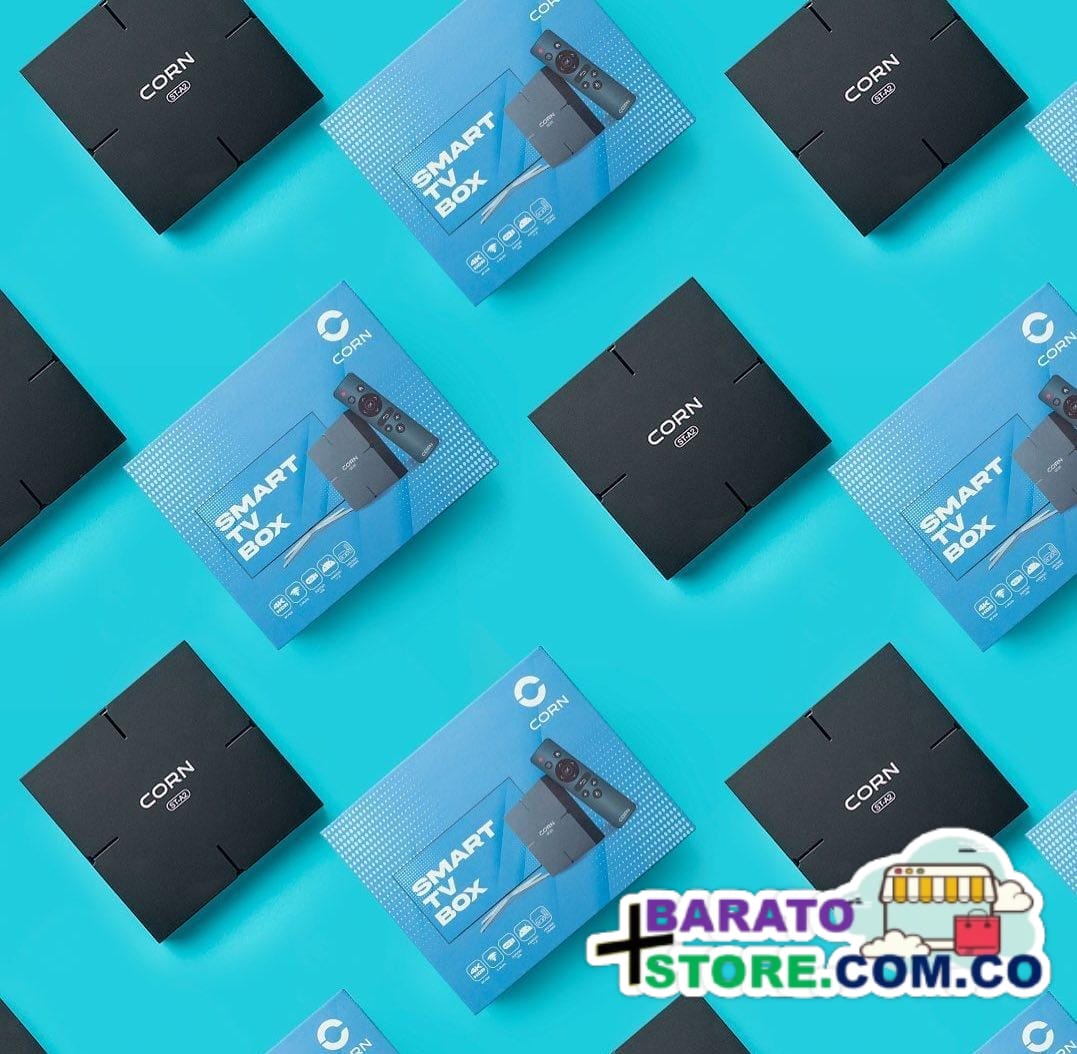 Smart Tv Box marca Corn 4K UltraHD