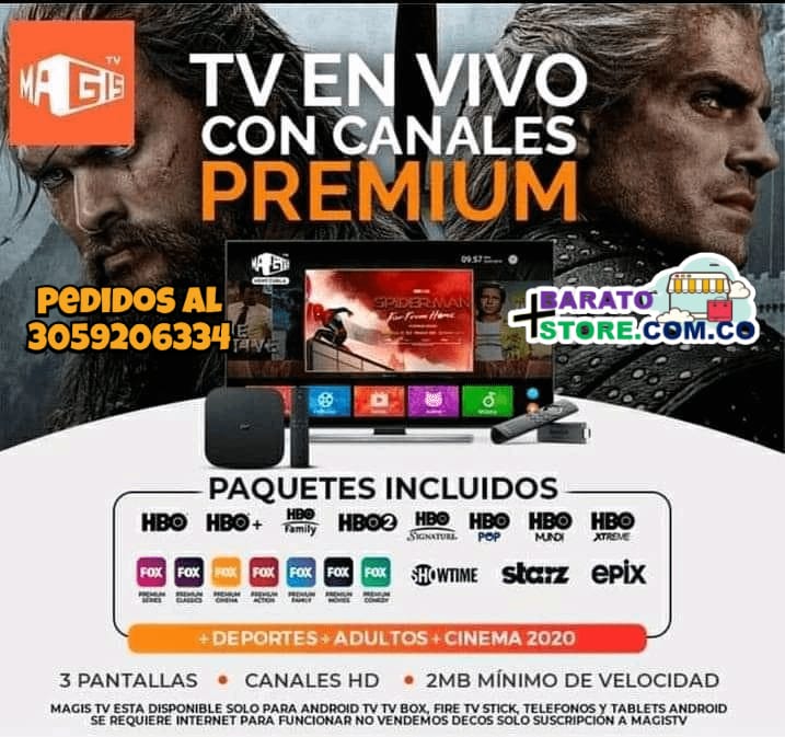 Smart Tv Box marca Corn 4K UltraHD