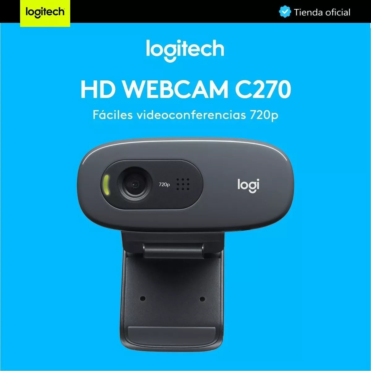 Webcam Para Videoconferencias C270 Logitech