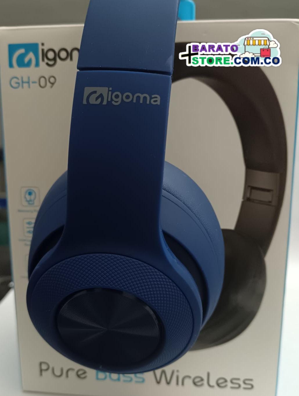 Diadema GH-09 Bluetooth Marca iGoma Original.