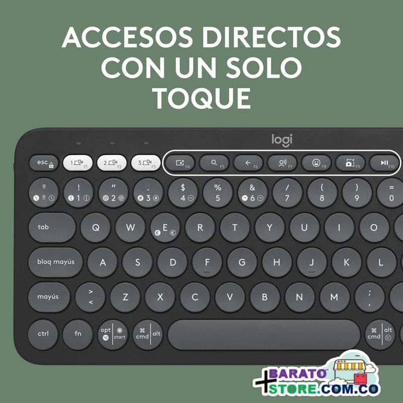 Teclado Bluetooth
Pebble Keys 2
K380S Marca Logitech