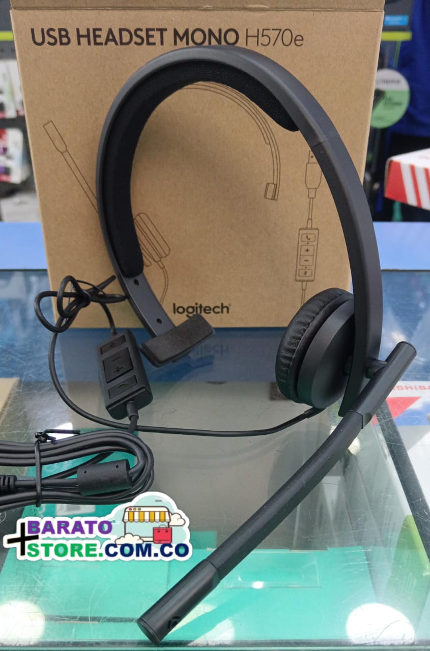 Diadema Usb Logitech H570e Monoaural.