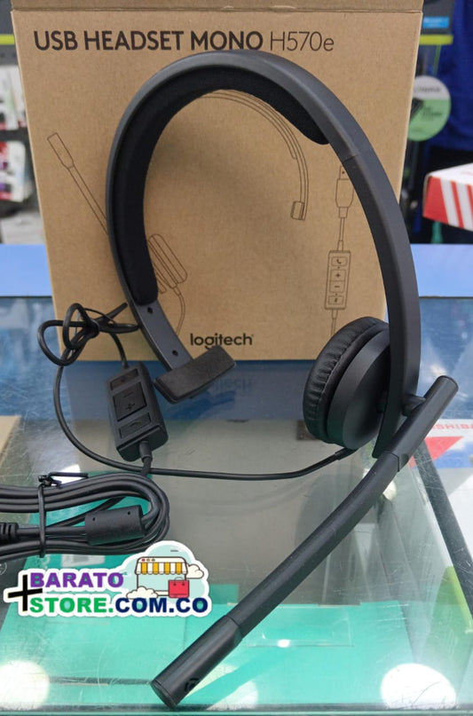 Diadema Usb Logitech H570e Monoaural.