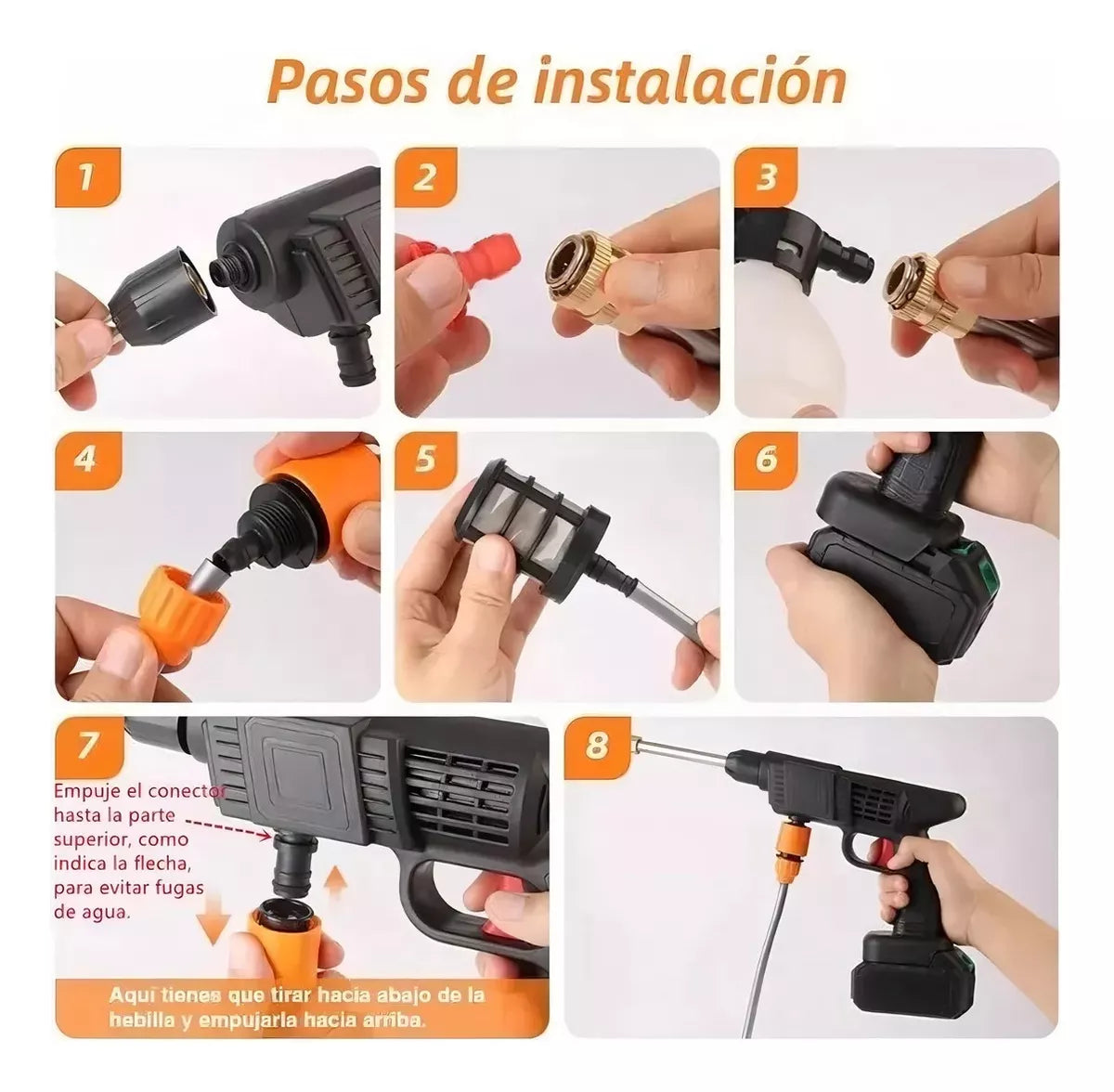 Hidrolavadoras Hidrolavadora Inalámbrica Dos Pilas 48v.