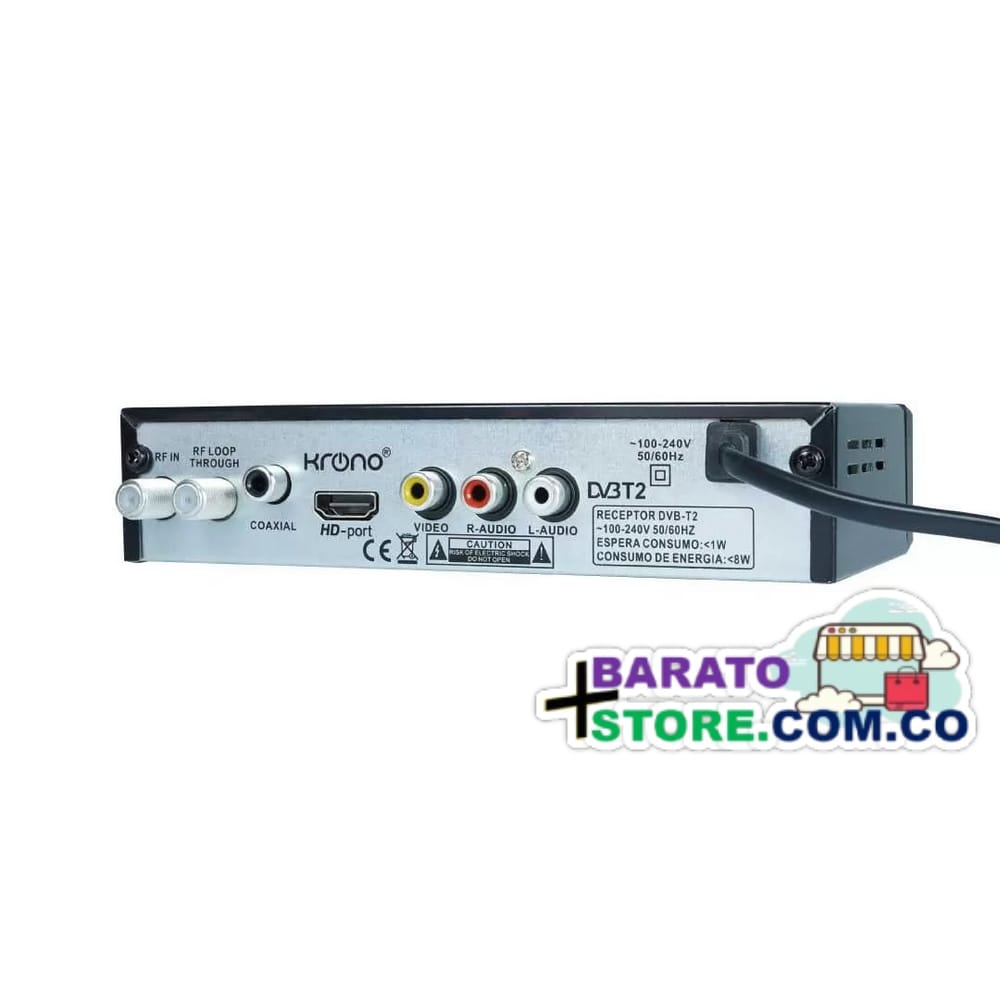 Decodificador Tdt Krono Kr-360.