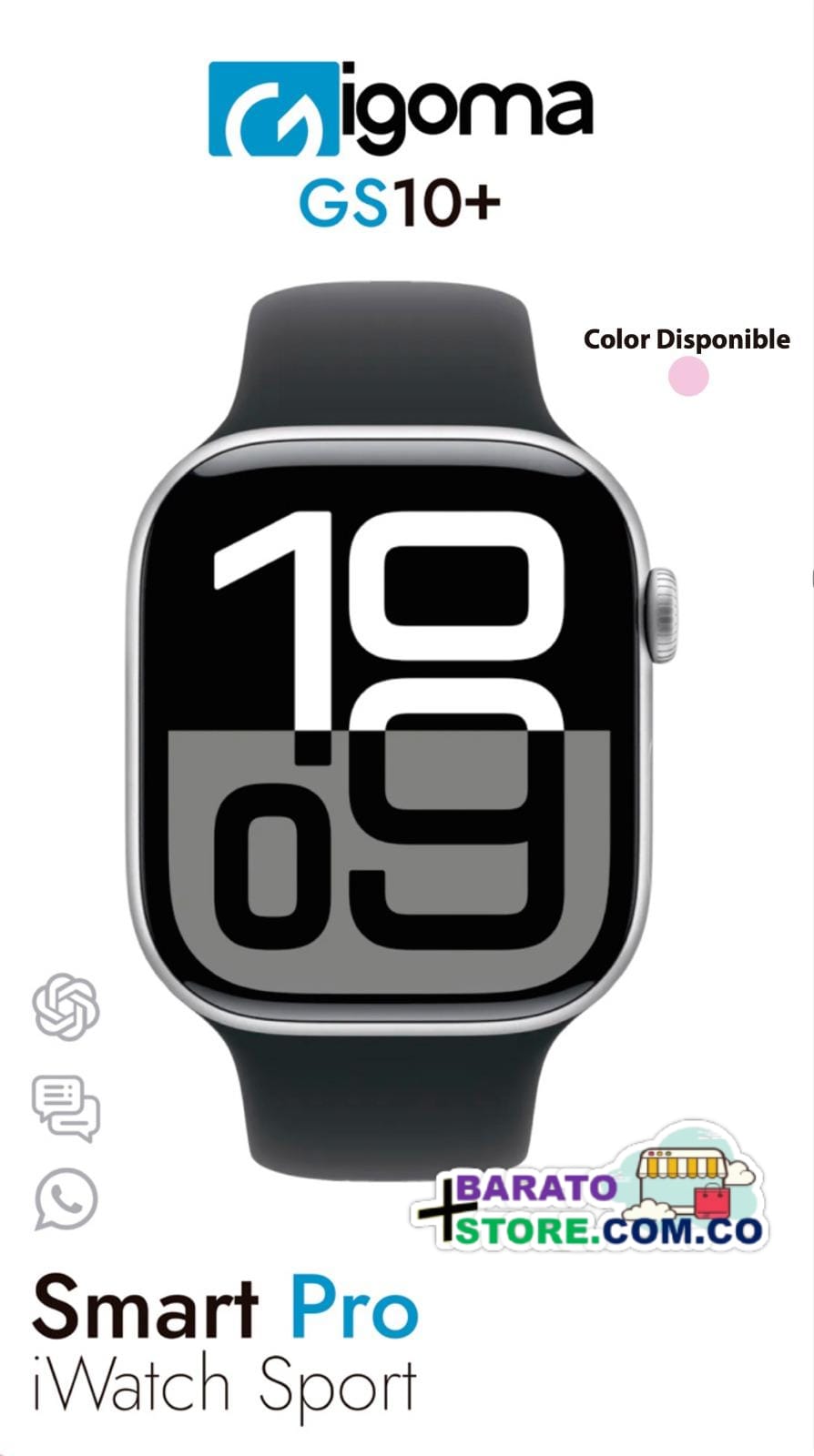 Smart Watch Pro Sport GS10+
