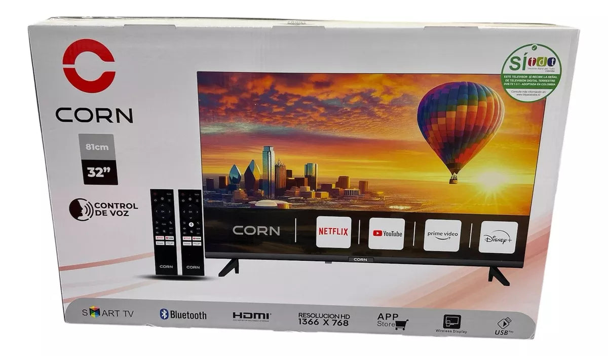 Televisores Smart TV Marca Corn.