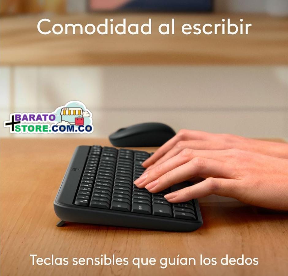 Teclado Inalámbrico Bluetooth, Marca Logitech K250 con Diseño Compacto.
