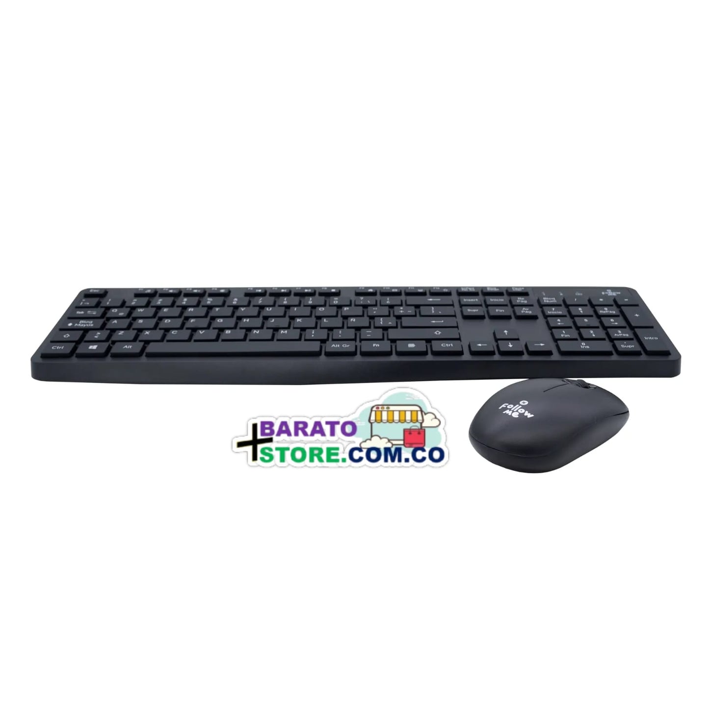 Combo Teclado y Mouse Follow Me inalambrico SC601