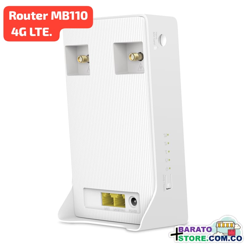 Router MB110
 4G LTE. (Programado para cualquier operador en Colombia).
