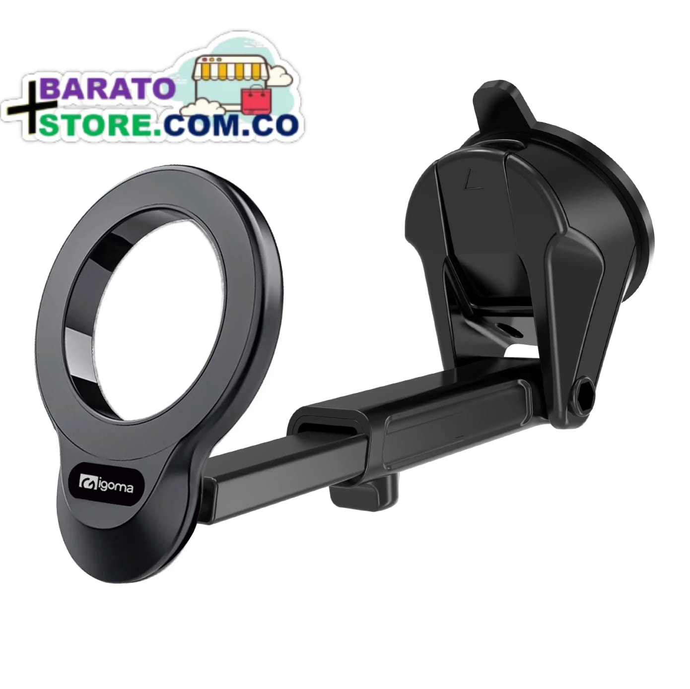 Holder para vehículo con soporte magnético CHG-12 marca iGoma Original.