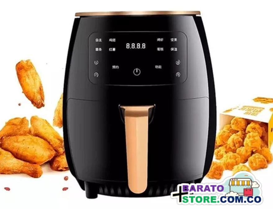 Freidora de aire Silver Crest de 6 Litros 2400W.
