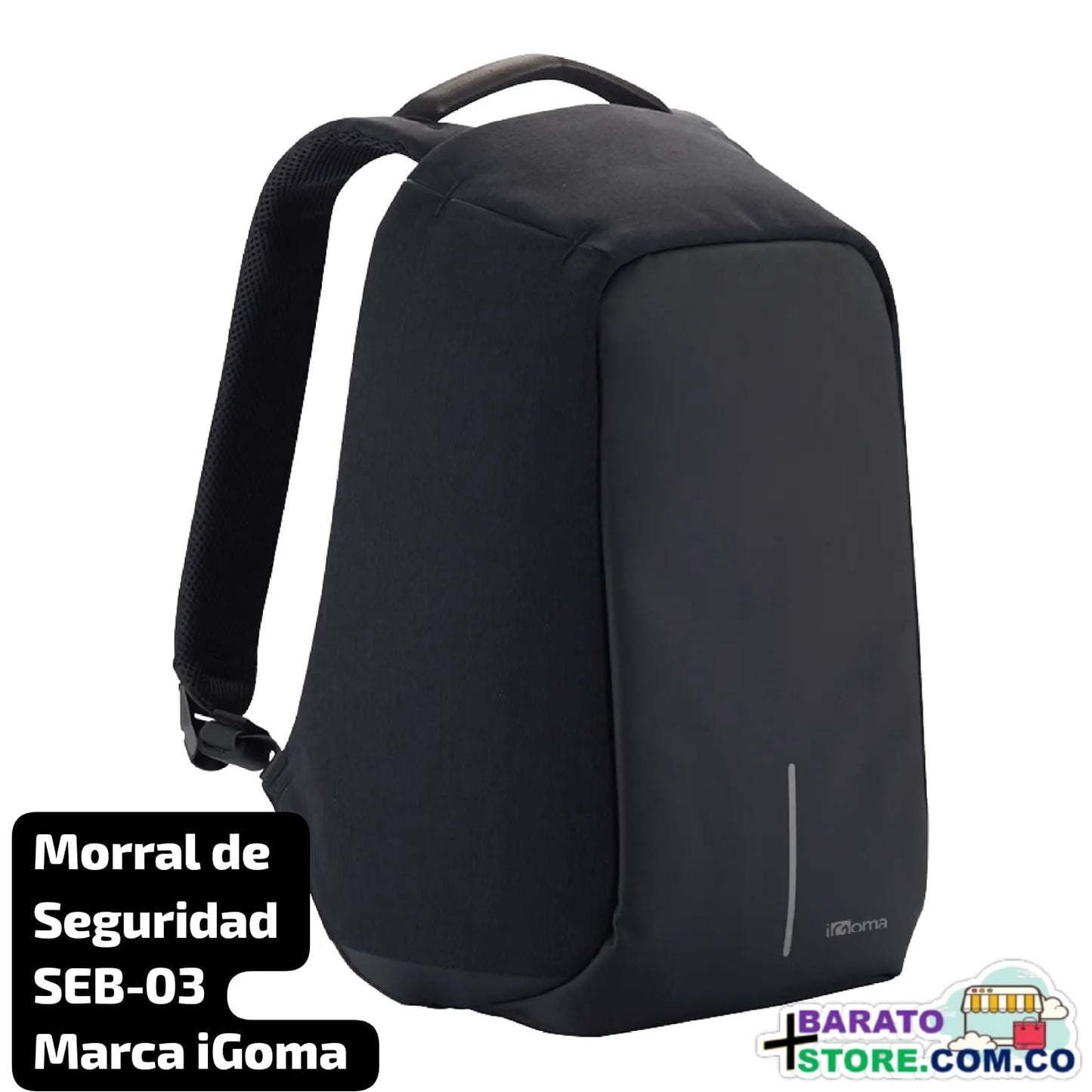 Morral de Seguridad SEB-03 marca iGoma Original.