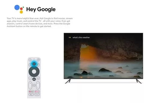 Whatch Onn Full HD / 2K Streaming Google Tv Programado.