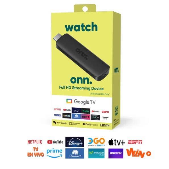 Whatch Onn 2K Full HD Streaming Google Tv