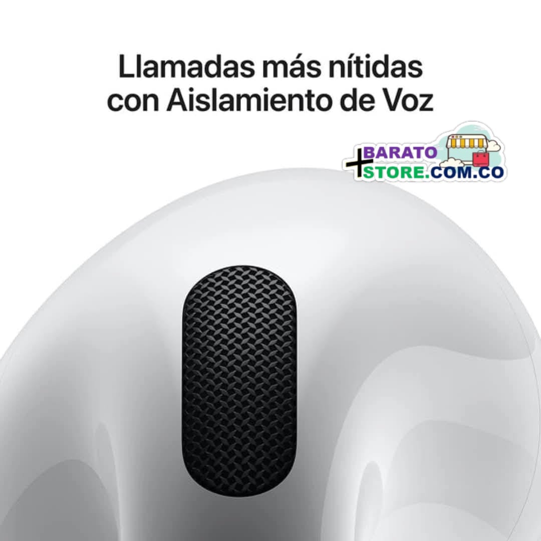 AirPods 4 (1.1) con cancelación activa de ruido.
