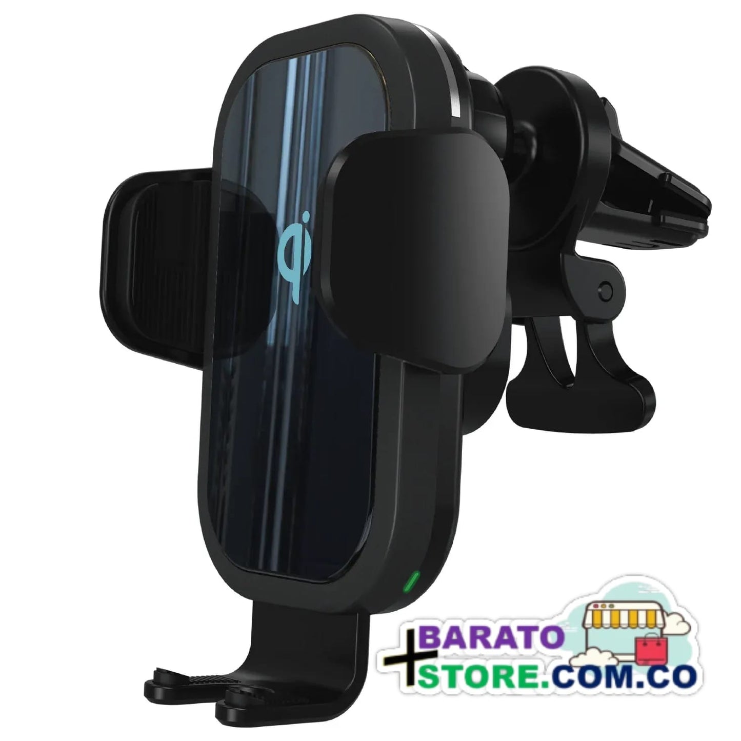 Holder para vehículo con sistema de carga inalámbrica. Marca iGoma Original.