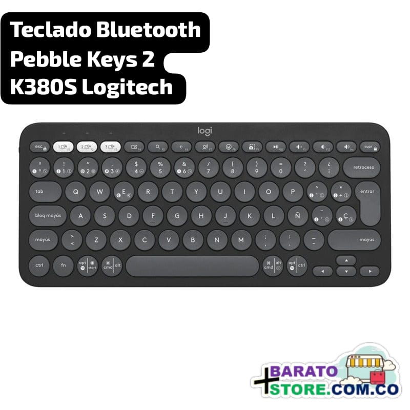 Teclado Bluetooth
Pebble Keys 2
K380S Marca Logitech