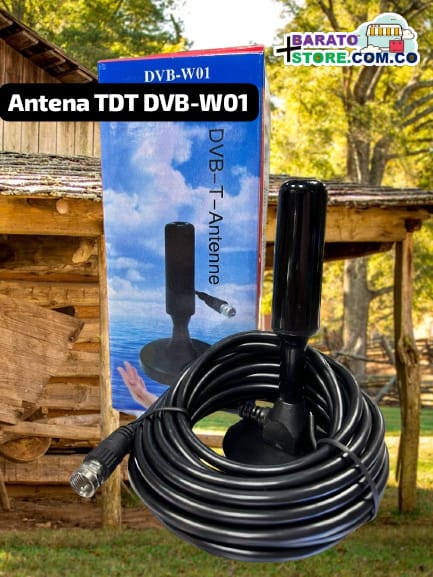 Antena TDT DVB-W01 de 5 metros.