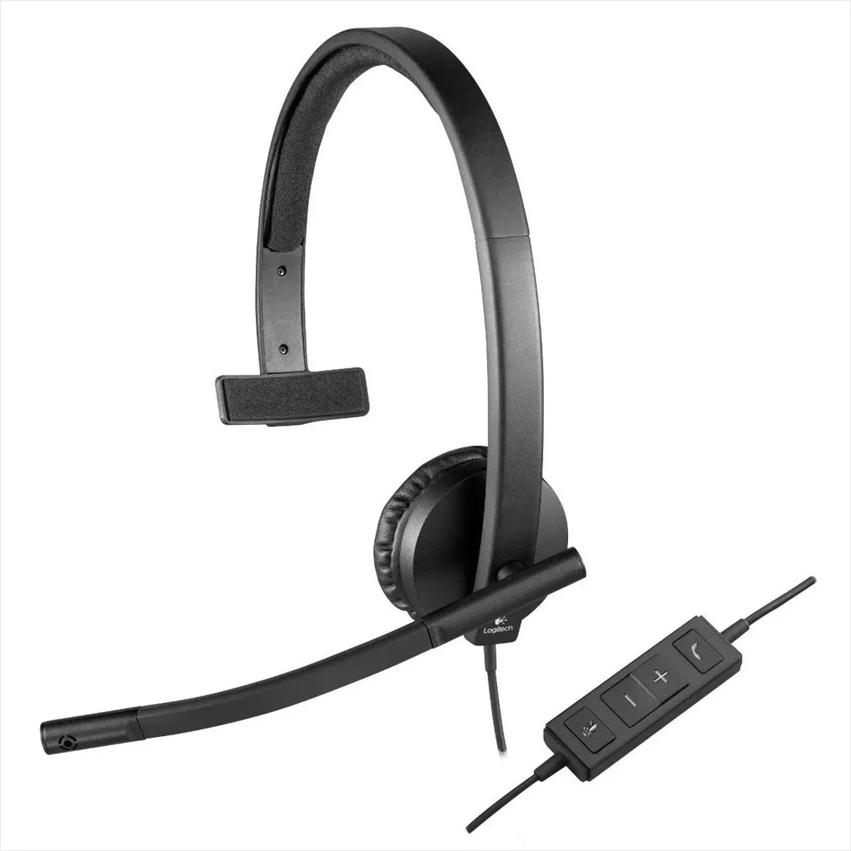 Diadema Usb Logitech H570e Monoaural.