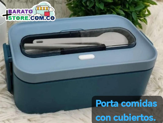 Porta comidas con cubiertos. Ref: NSA-U6693