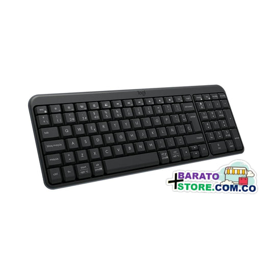 Teclado Inalámbrico Bluetooth, Marca Logitech K250 con Diseño Compacto.