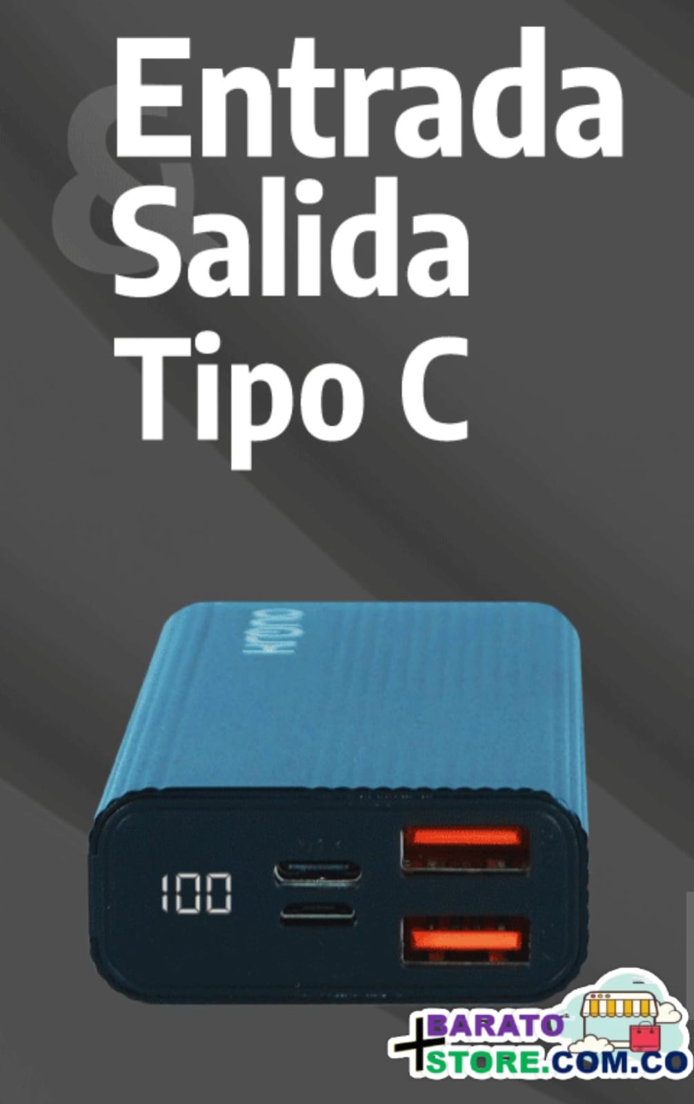 Power Bank M-15 10.000 mAh marca Krono Original.