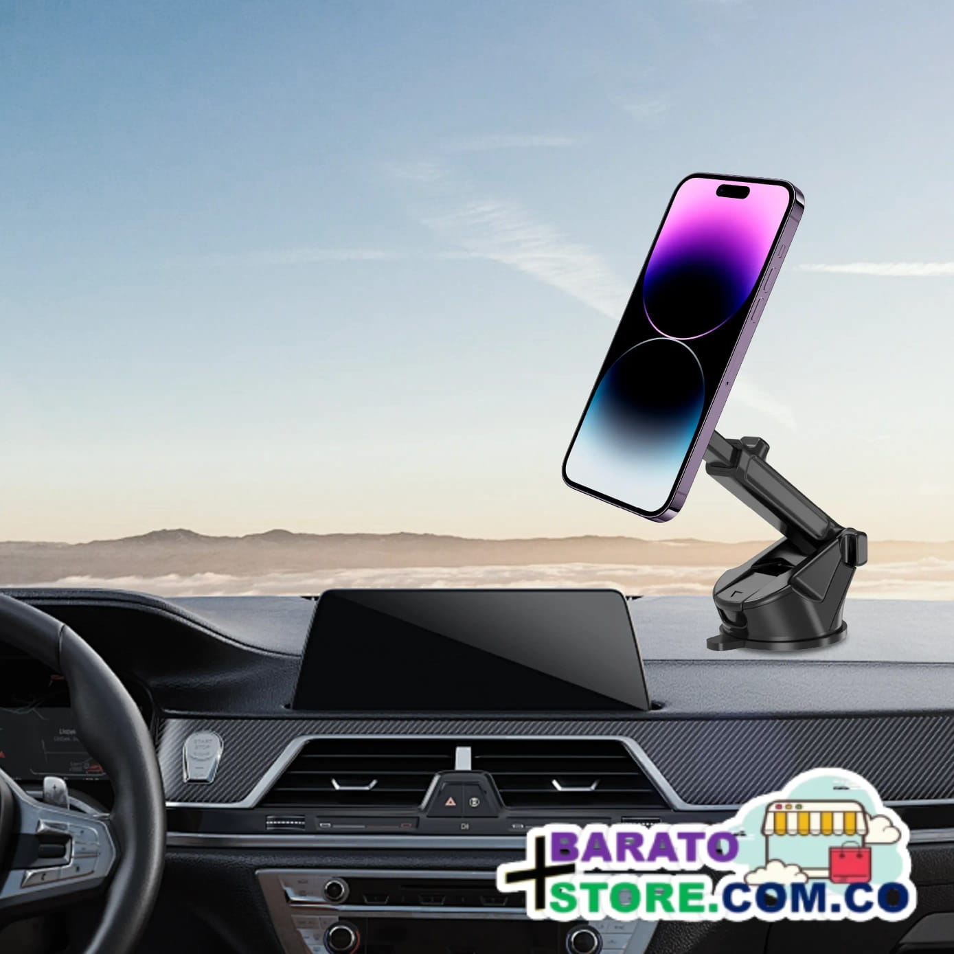 Holder para vehículo con soporte magnético CHG-12 marca iGoma Original.