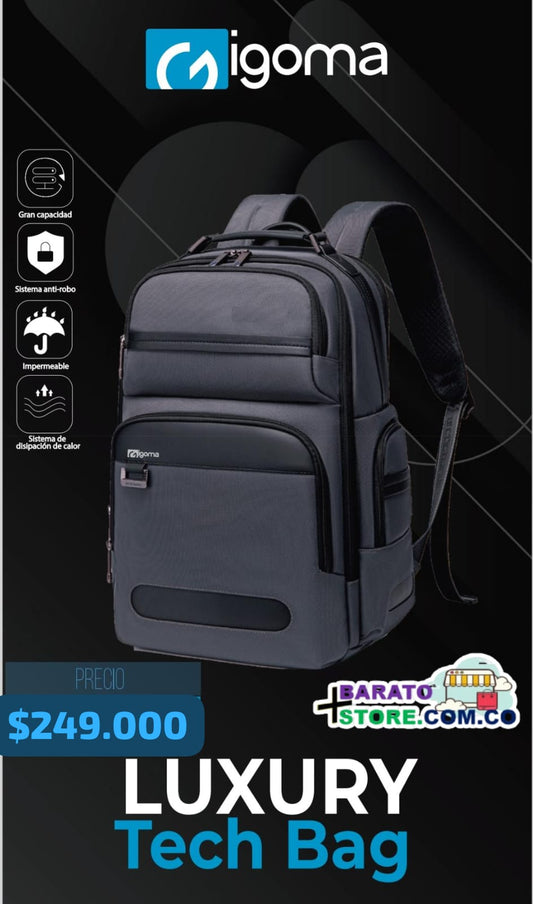 Morral tecnológico de lujo - marca iGoma.