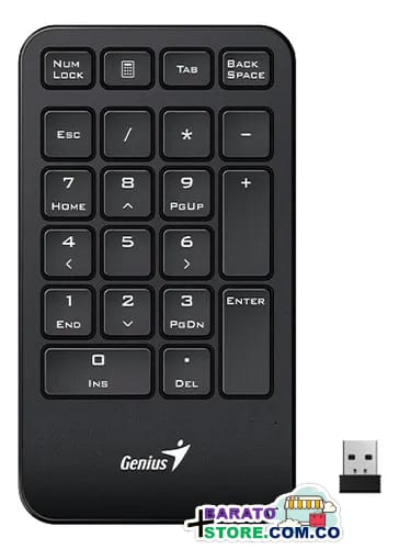 Teclado Genius Num Pad 1000 Usb Negro 2025 con AI Copilot