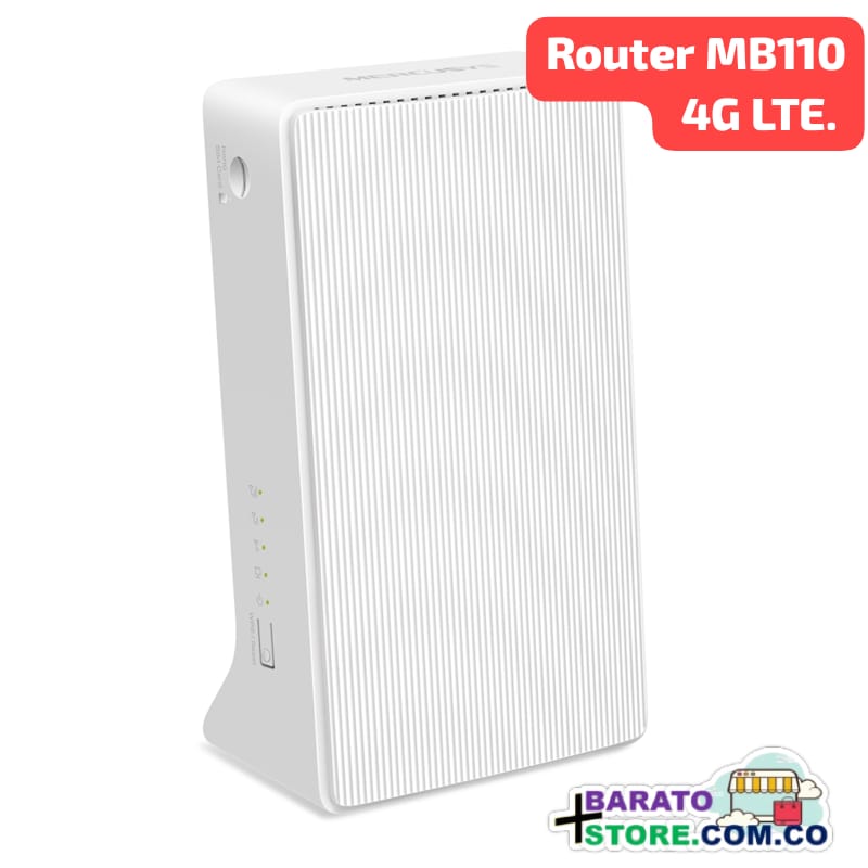 Router MB110
 4G LTE. (Programado para cualquier operador en Colombia).