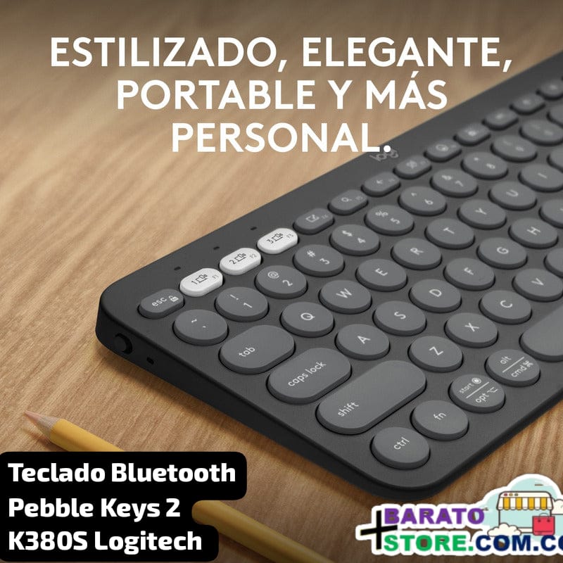 Teclado Bluetooth
Pebble Keys 2
K380S Marca Logitech