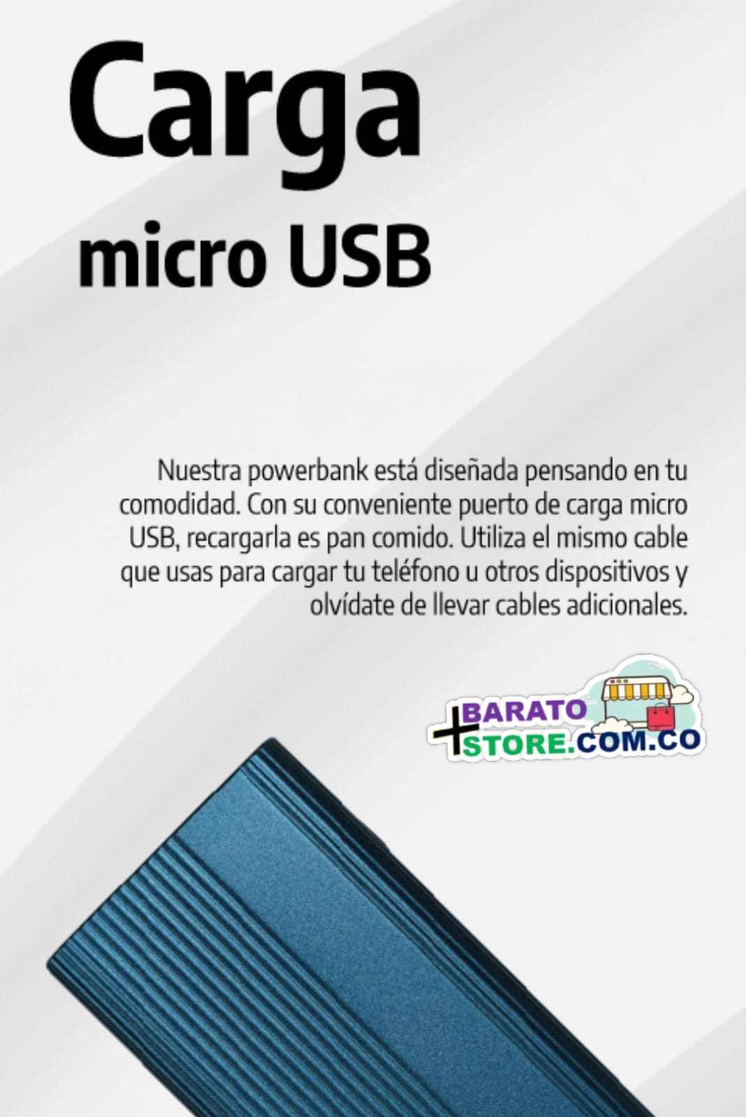 Power Bank M-15 10.000 mAh marca Krono Original.