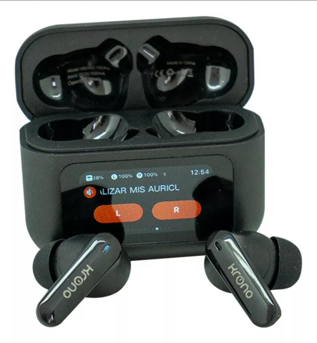 Audifonos Bluetooth T30 Pro con pantalla - marca Krono