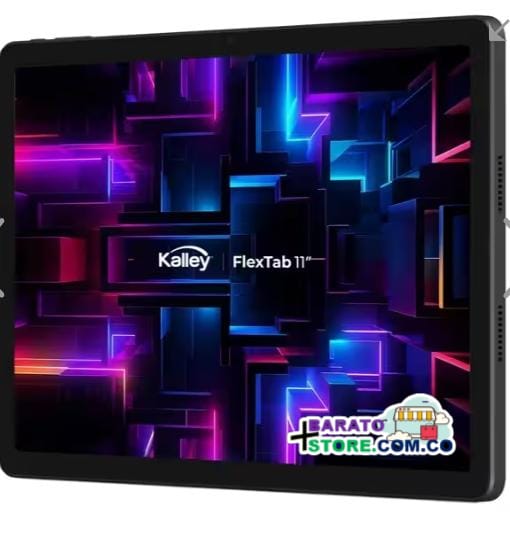 Tablet KALLEY 11" Pulgadas FlexTab 256GB WiFi Gris.