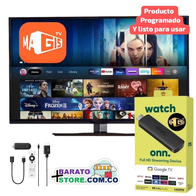 Whatch Onn 2K Full HD Streaming Google Tv