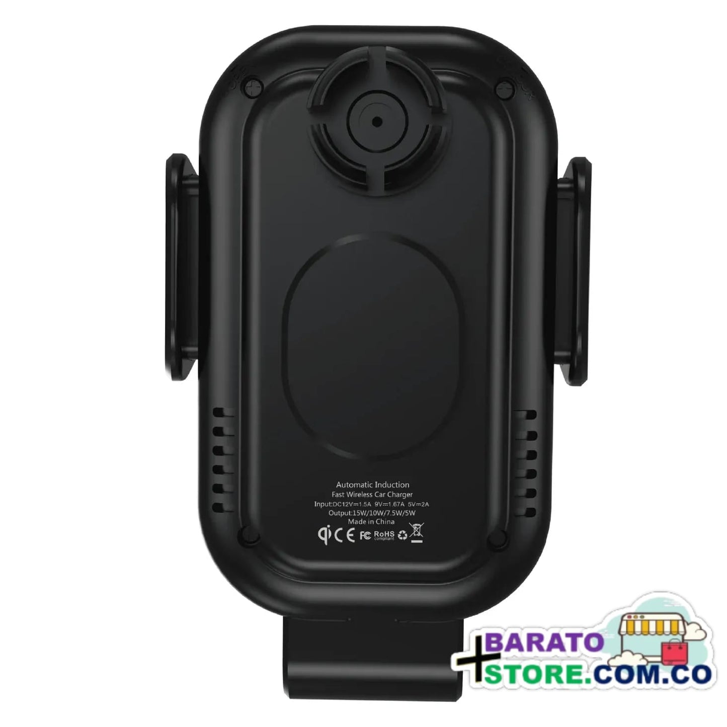 Holder para vehículo con sistema de carga inalámbrica. Marca iGoma Original.