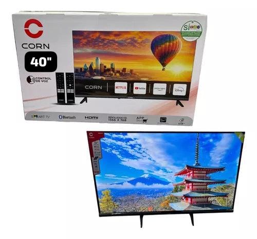 Smart TV 40" marca Corn.
